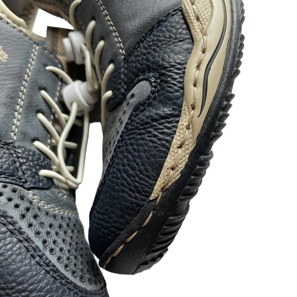 RIEKER ANTISTRESS LEATHER SNEAKERS SOFT GREY TWO TONE WOMEN SIZE 37/US SIZE 6 - Picture 7 of 16